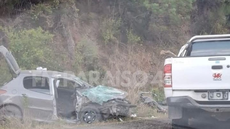 Impactante choque frontal en la Ruta 40: varios heridos