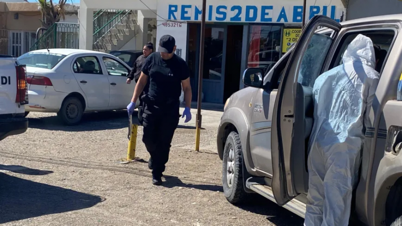 Desaparición de Mario García: allanaron una remisería en Caleta Olivia