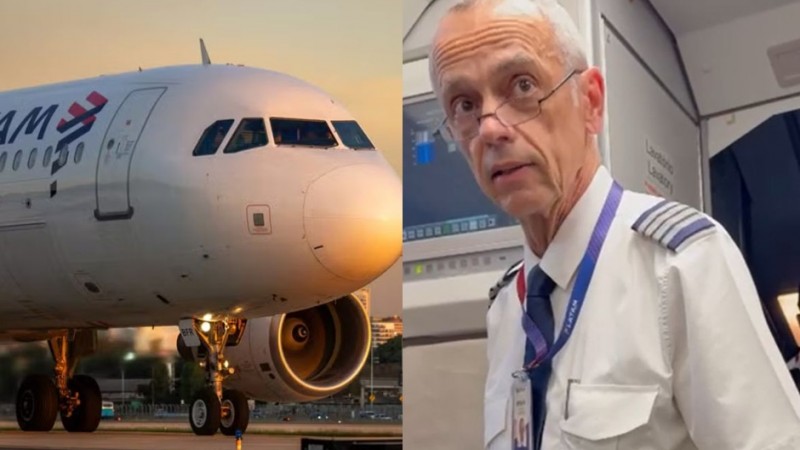 Detuvieron a un piloto de LATAM en la cabina del avión: lo acusan de liderar una red de pedofilia