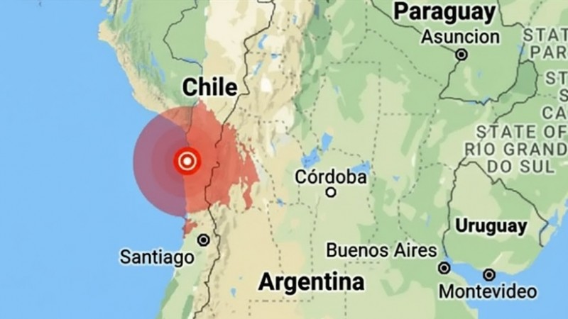 Sismo de 6.1 en Chile sacudió el centro y oeste de Argentina: