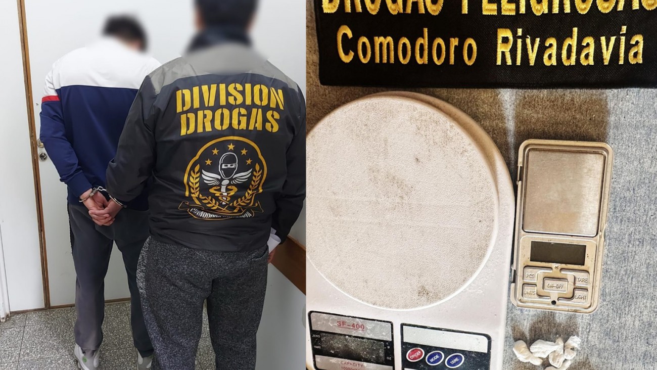 Desbaratan una red de narcomenudeo en Comodoro: tres detenidos tras allanamientos en zona norte y sur