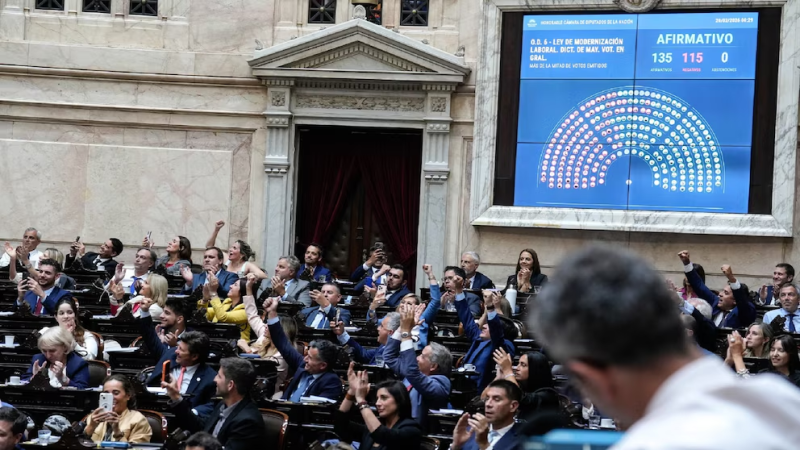 La esclavitud avanza