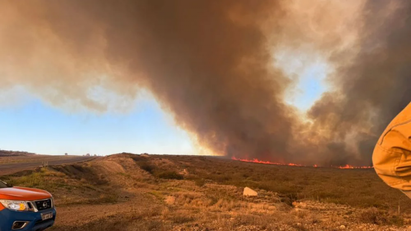 Habilitaron la Ruta 3 entre Trelew y Puerto Madryn, pero piden circular con extrema precaución