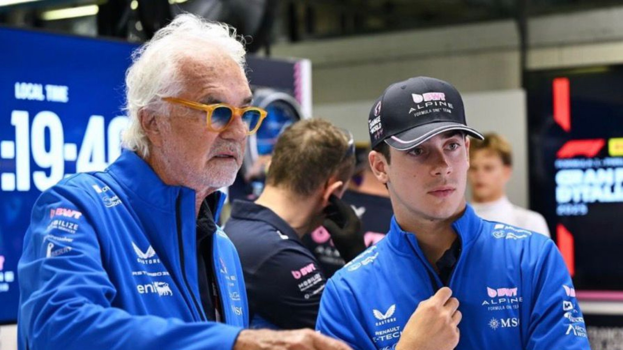 "El problema sos vos": el duro cruce entre Briatore y Colapinto en su debut en Imola