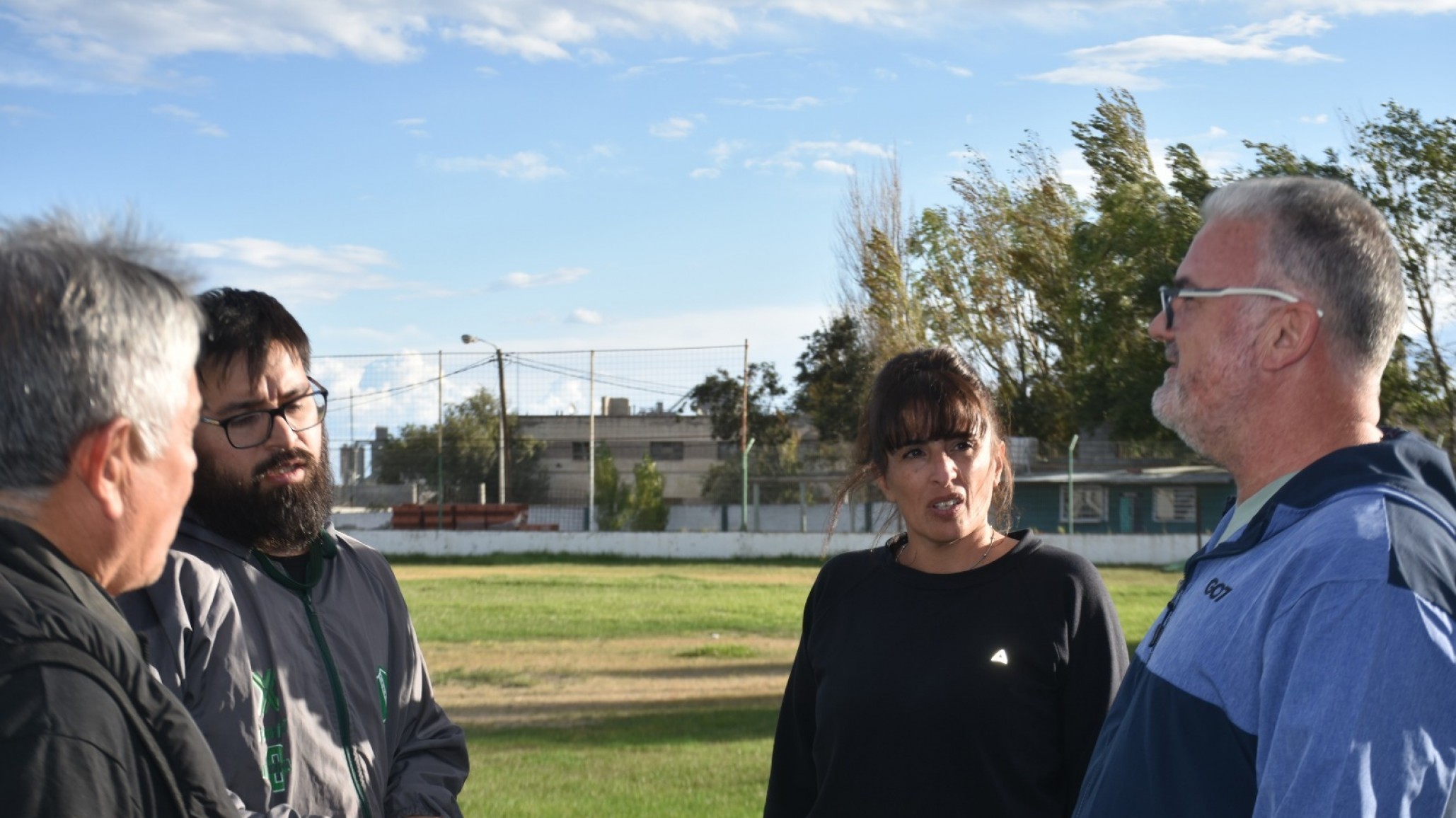 Petroquímica proyecta mejoras en su predio con apoyo de Comodoro Deportes