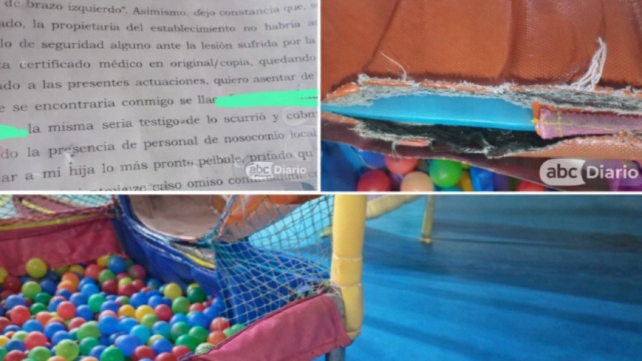 Denunciaron a un pelotero: una nena sufrió fractura expuesta en pleno cumpleaños