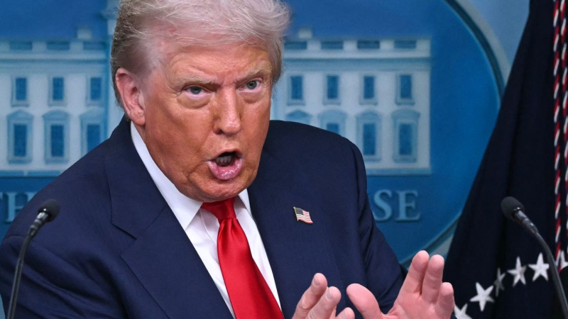 Trump afirmó que Estados Unidos hundió nueve buques de guerra iraníes: "algunos de ellos relativamente grandes e importantes"