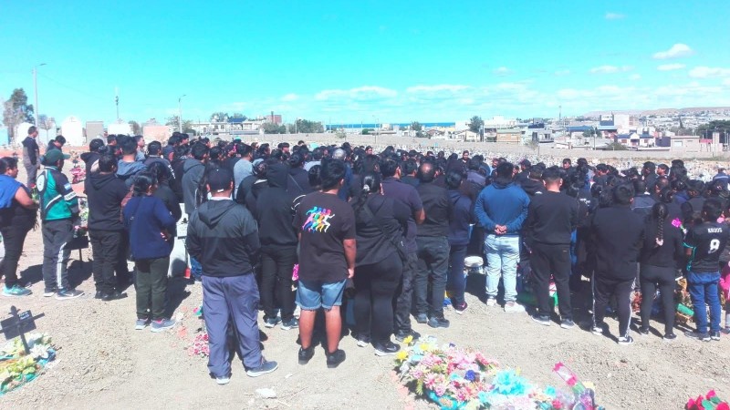 Así despidieron los restos del comerciante baleado en Comodoro
