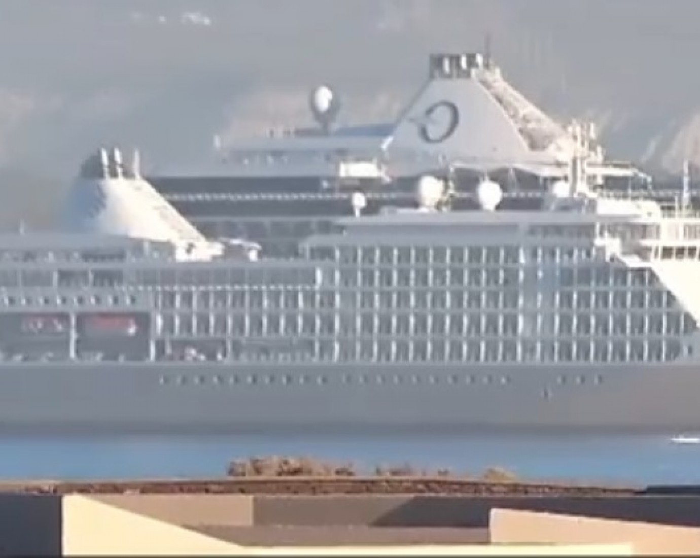 Falleció un pasajero en un crucero que estaba amarrado en Madryn