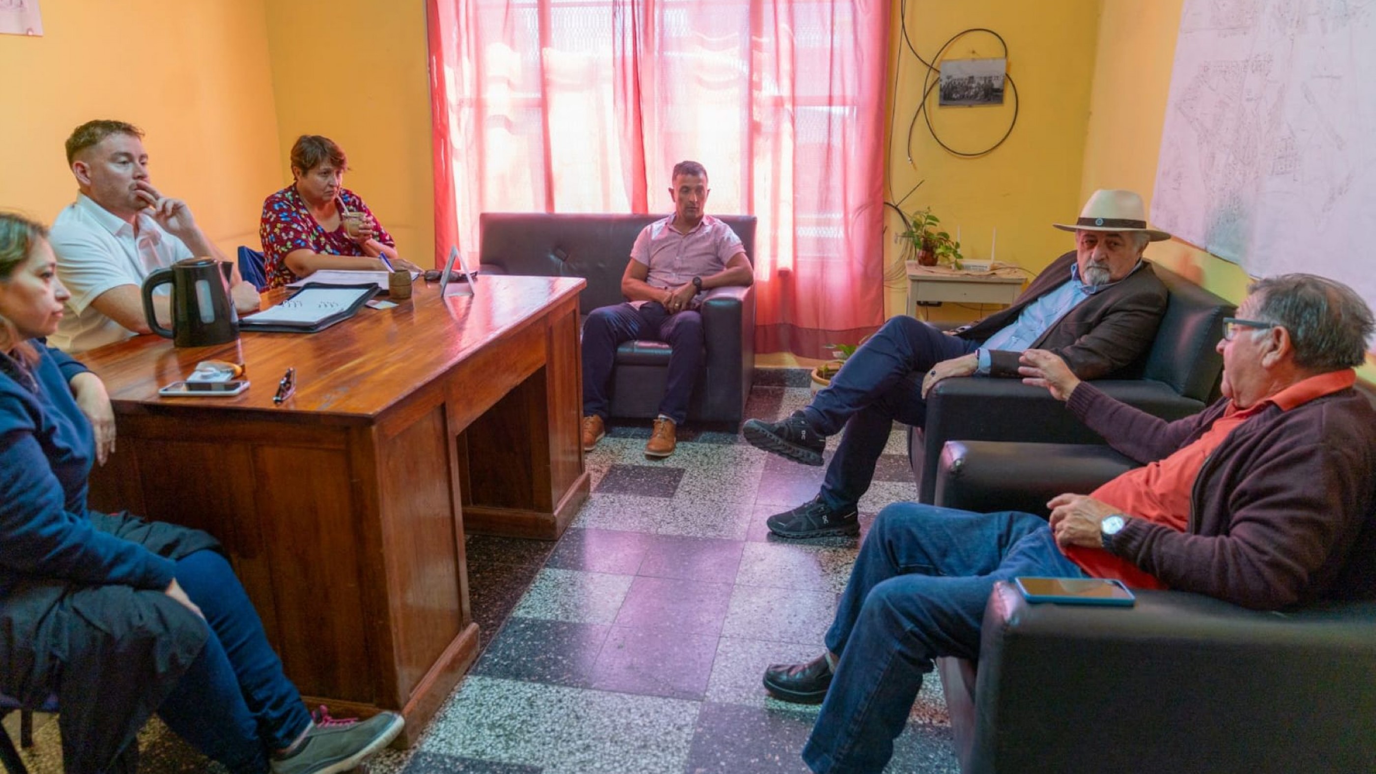 Othar se reunió con la familia de "Nino" Villarroel