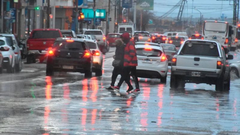 Emitieron un alerta amarilla por lluvias para la cordillera de Chubut