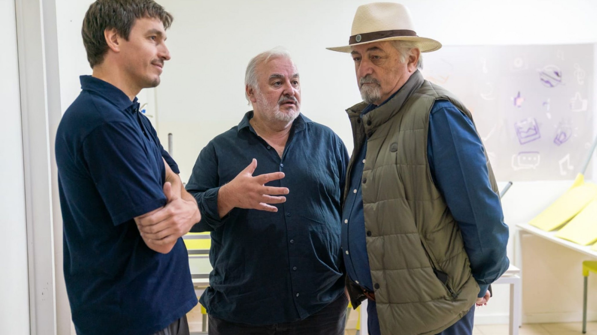 Othar recorrió la etapa final de la ampliación de la escuela municipal N°2006