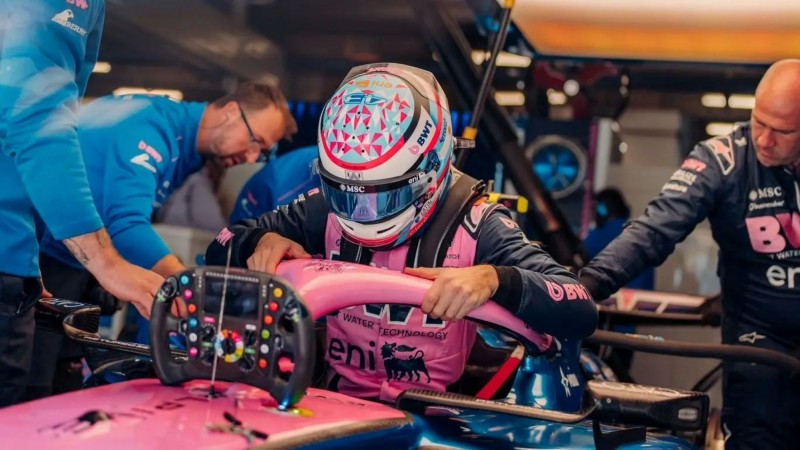 Franco Colapinto logró su primer punto con Alpine