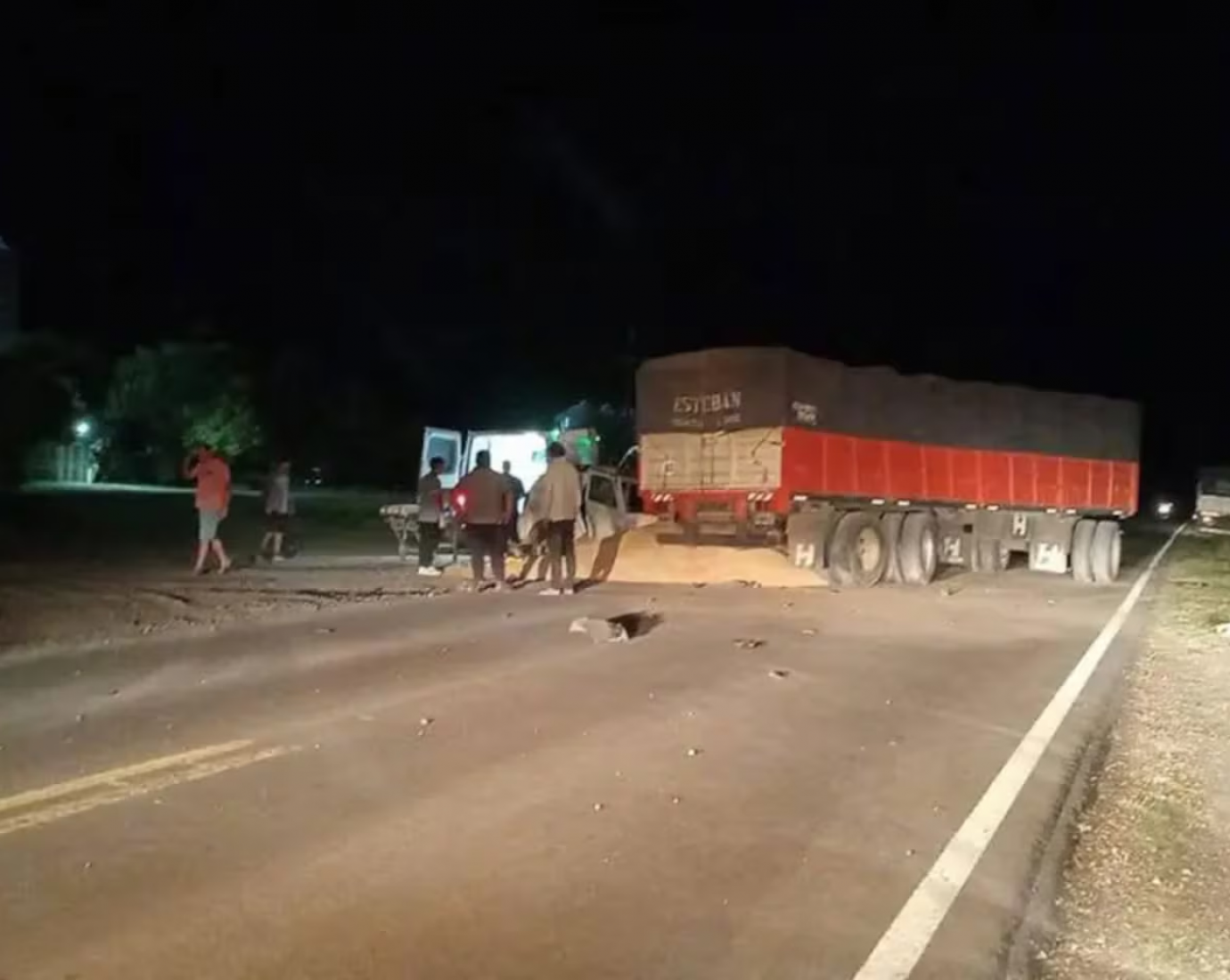 Trágico accidente: murieron un matrimonio y sus dos hijos tras un choque frontal