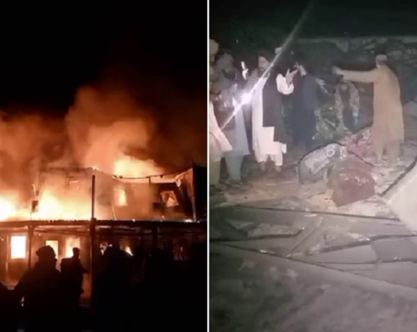 Murieron 400 personas tras un bombardeo de Pakistán a un centro médico en Afganistán