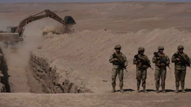 Chile avanza con barreras físicas en la frontera con Perú para frenar el ingreso irregular