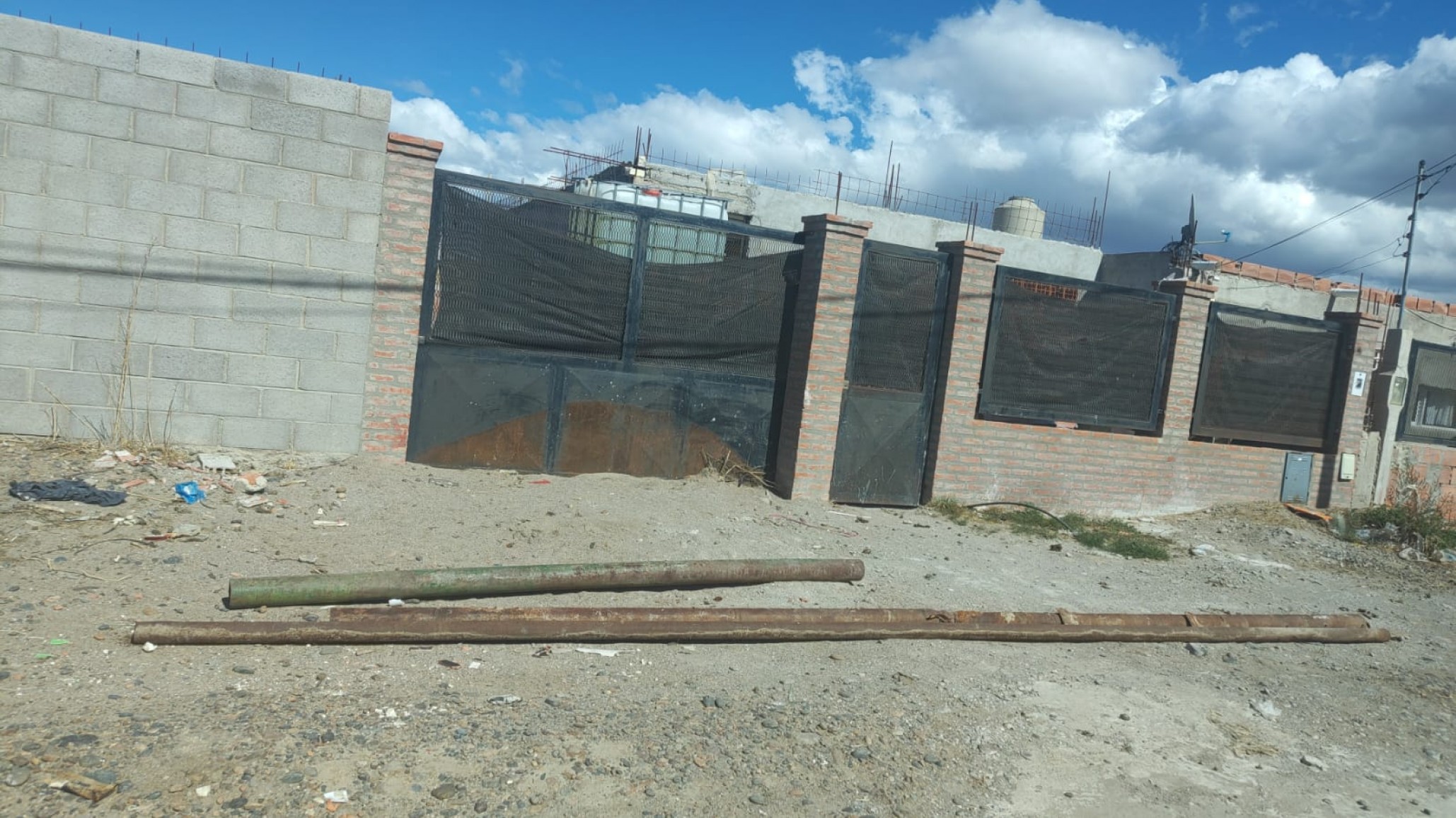 Recuperaron caños robados del Centro de Salud de Próspero Palazzo