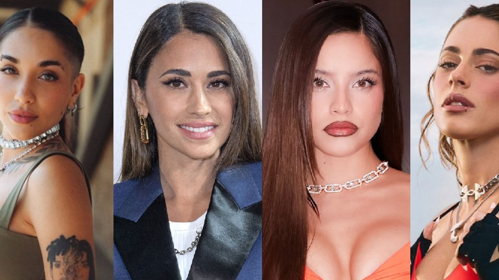 Guerra de divas: el "unfollow" de Antonela Roccuzzo que destapó una trama de celos y traiciones entre Emilia Mernes y María Becerra