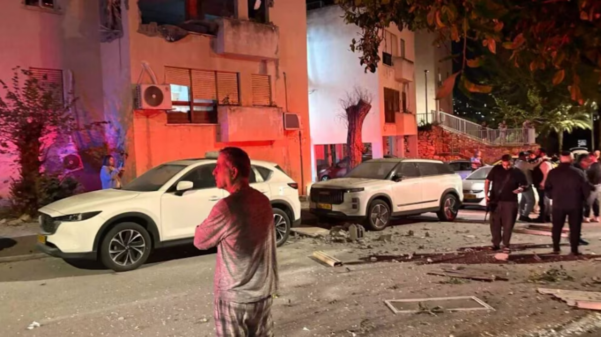 Irán lanzó un nuevo ataque con bombas de racimo contra el norte de Israel