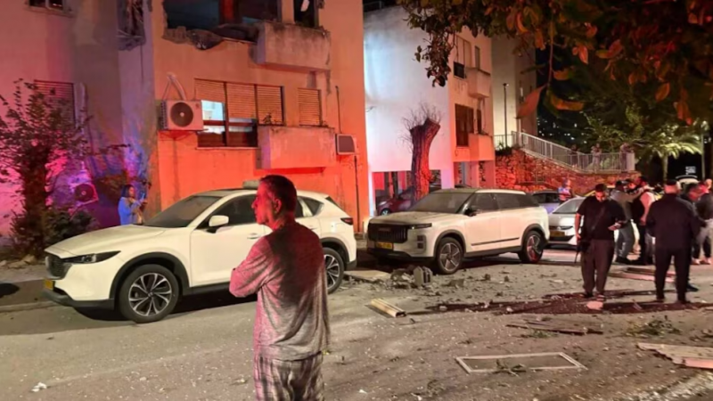 Irán lanzó un nuevo ataque con bombas de racimo contra el norte de Israel