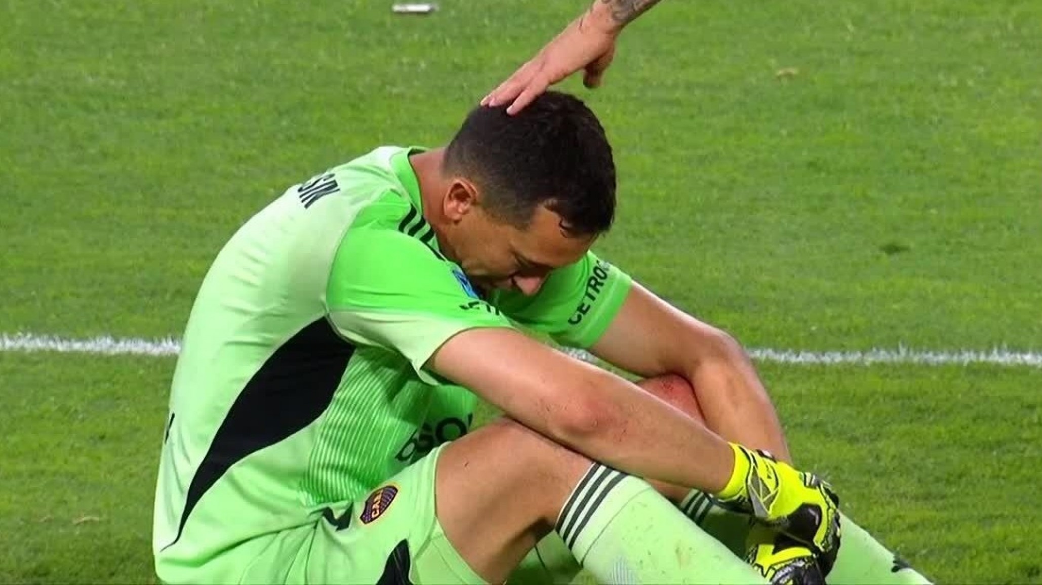 Boca confirmó la lesión de Marchesín y podría perderse el debut en la Libertadores