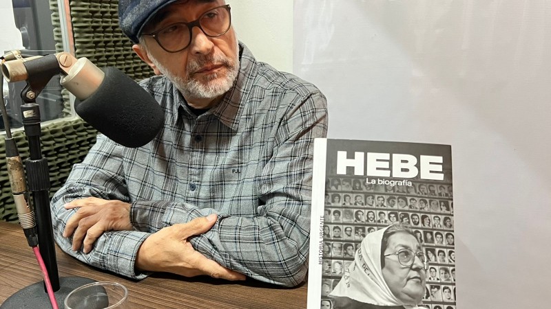 Gorini, autor del libro sobre Hebe de Bonafini: "Es la historia de una mujer que se transformó en gran luchadora y también en un personaje controvertido"