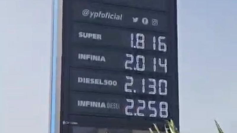 Nuevo aumento de combustibles en Comodoro: cuánto cuesta la nafta tras la última suba