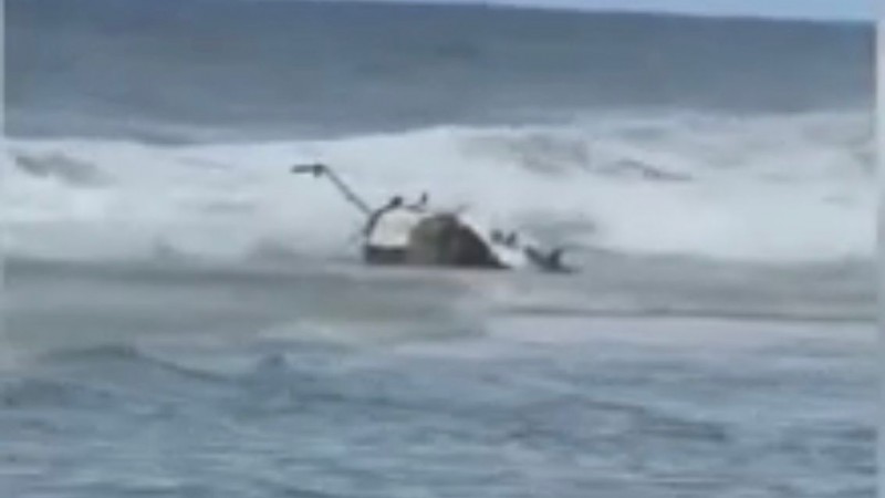 Tragedia en Hawái: cayó un helicóptero turístico y murieron tres personas