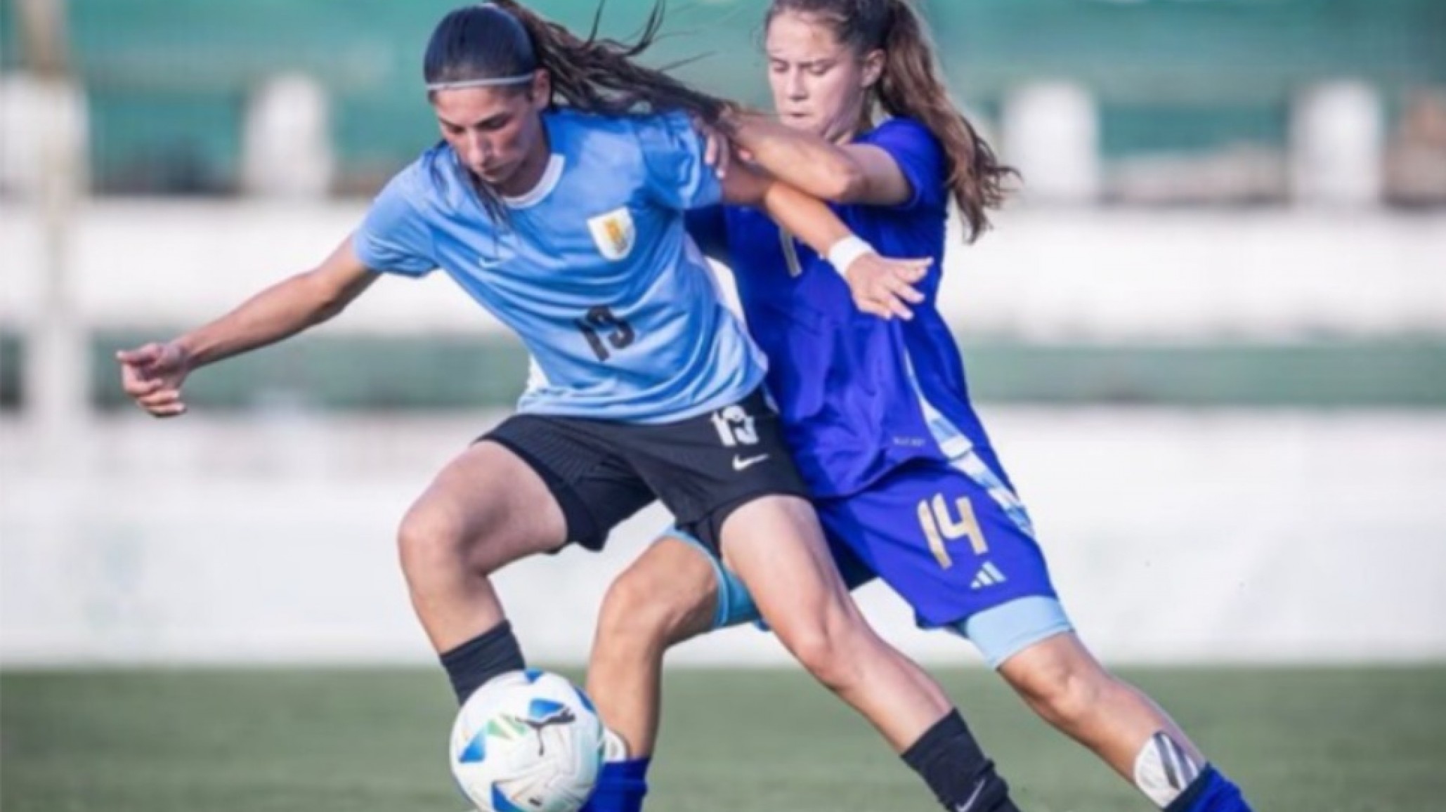 De Comodoro a la celeste y blanca: Emma Díaz debutó en la Selección y hace historia