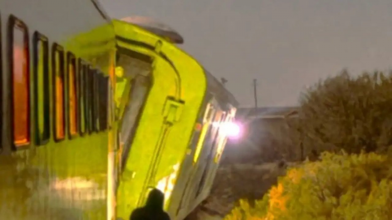 Descarriló un vagón del Tren Patagónico y activaron un operativo