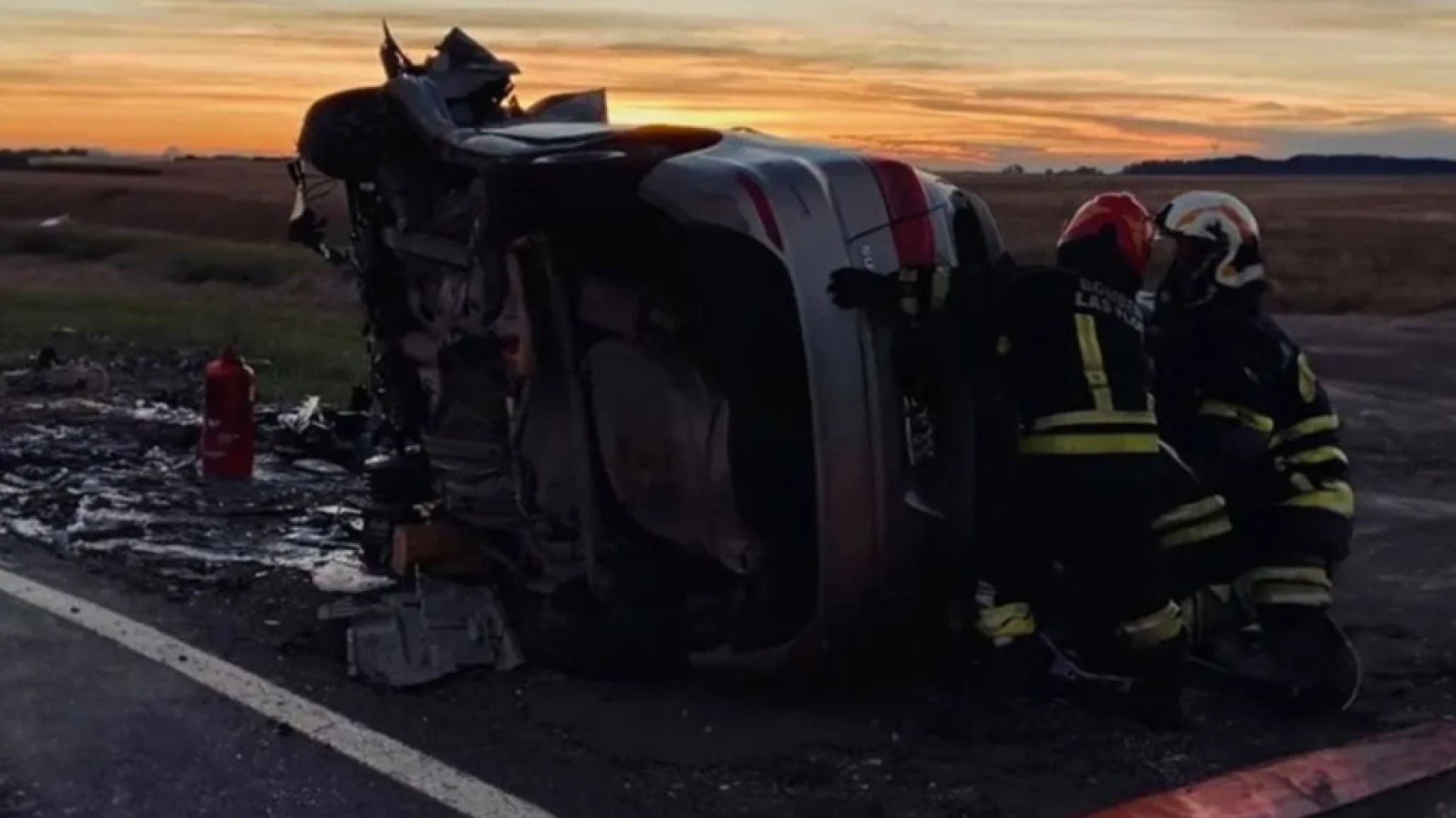 Otro choque fatal en Ruta 3: se confirmaron 5 muertes y 2 heridos