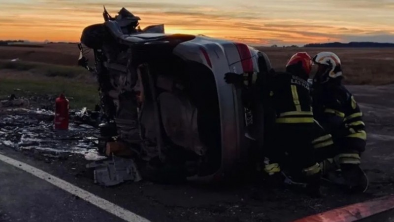 Otro choque fatal en Ruta 3: se confirmaron 5 muertes y 2 heridos