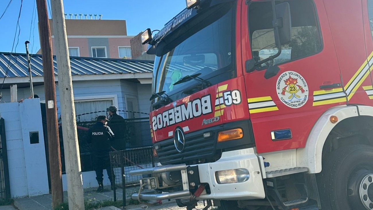 Un calefactor provocó un principio de incendio en una vivienda