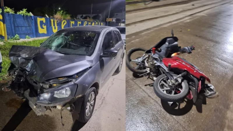 Manejaba borracho, chocó contra una moto y mató a dos mujeres