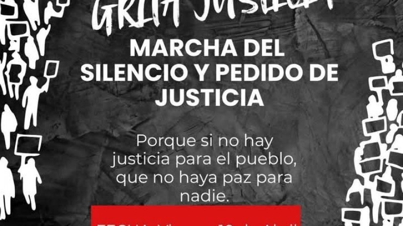"Comodoro Rivadavia grita justicia": convocan a una marcha del silencio en la plaza de la Escuela 83