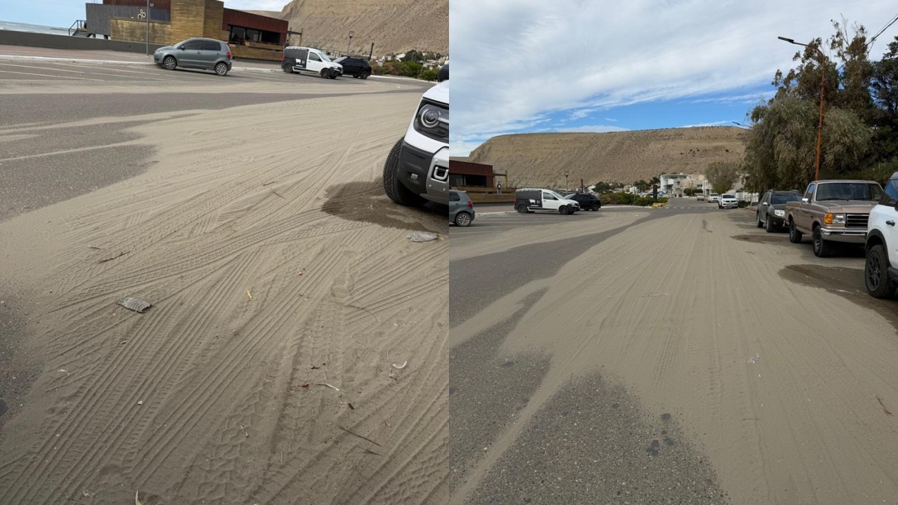 Rada Tilly: vecinos denuncian abandono y falta de limpieza en la costanera