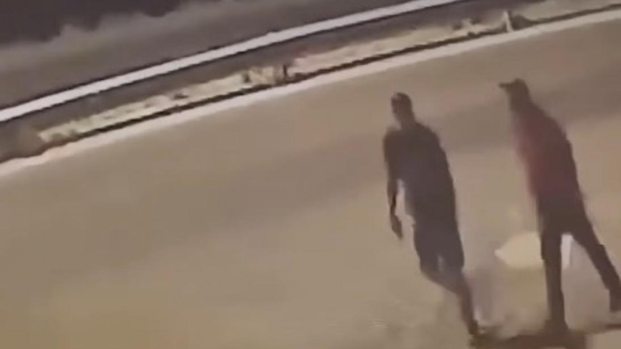 Difundieron un video con dos hombres cerca de la escena del crimen de Valeria Schwab