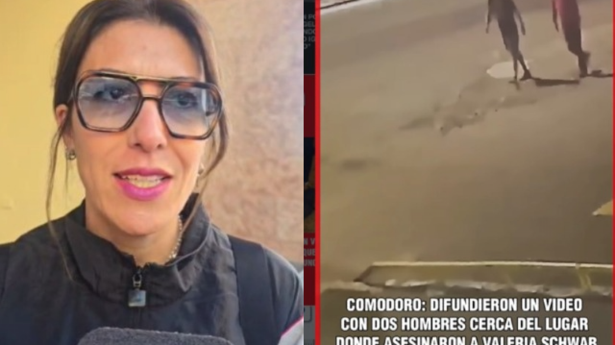 Jessica Schwab difundió un video con dos sospechosos y pidió que se investigue "hasta el final"