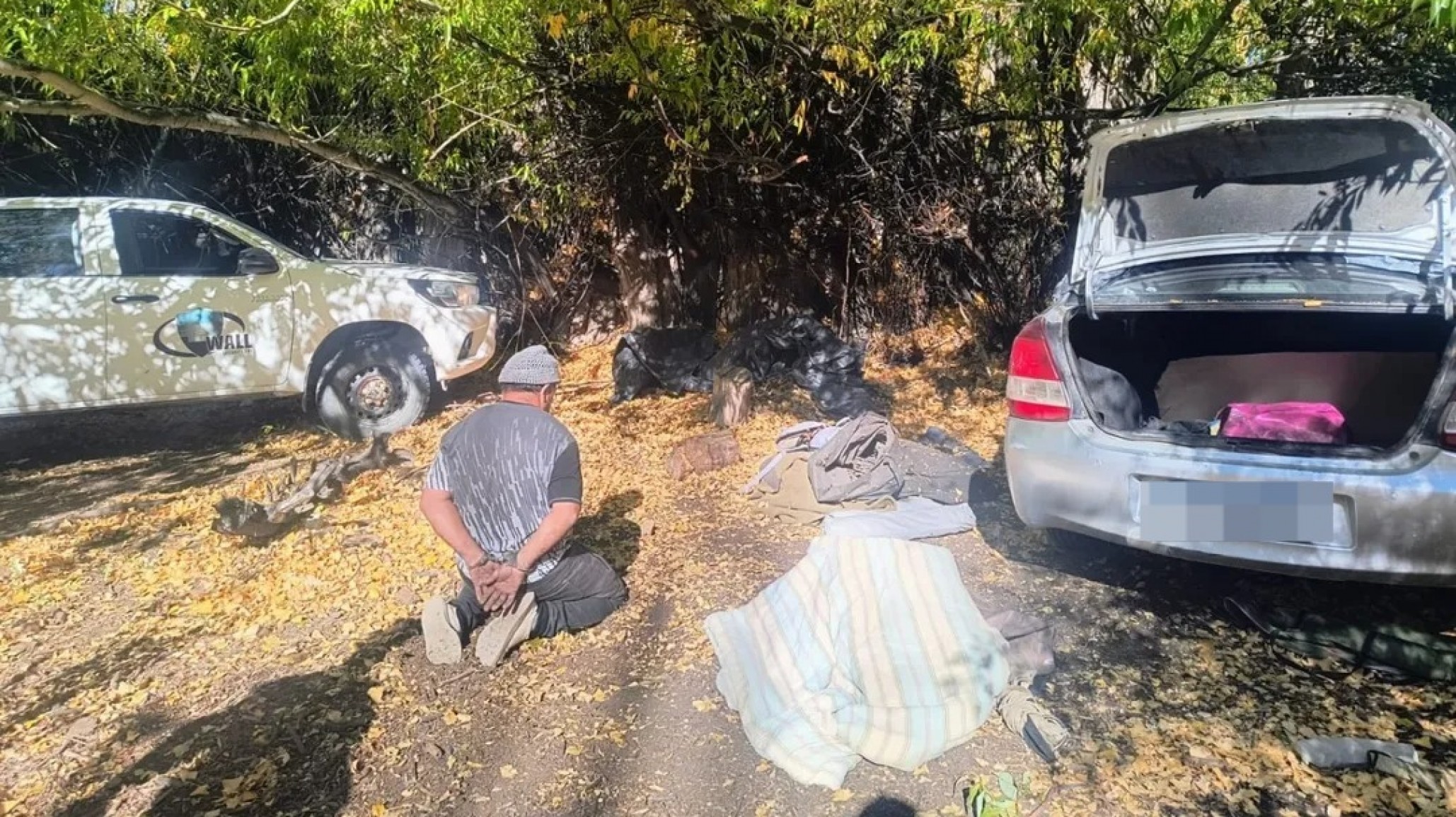 Lo detuvieron cuando intentaba llevarse 120 kilos de cobre robado