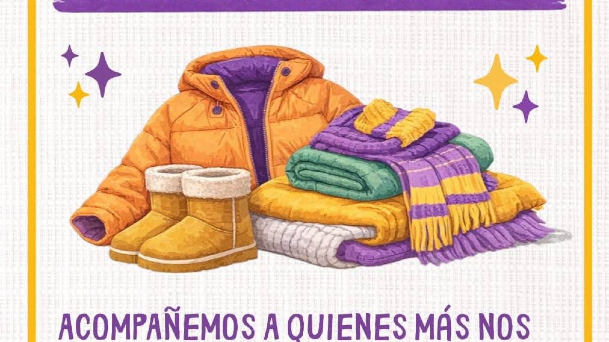 Fundación Sí lanzó una colecta solidaria para juntar ropa de abrigo y frazadas: cómo colaborar