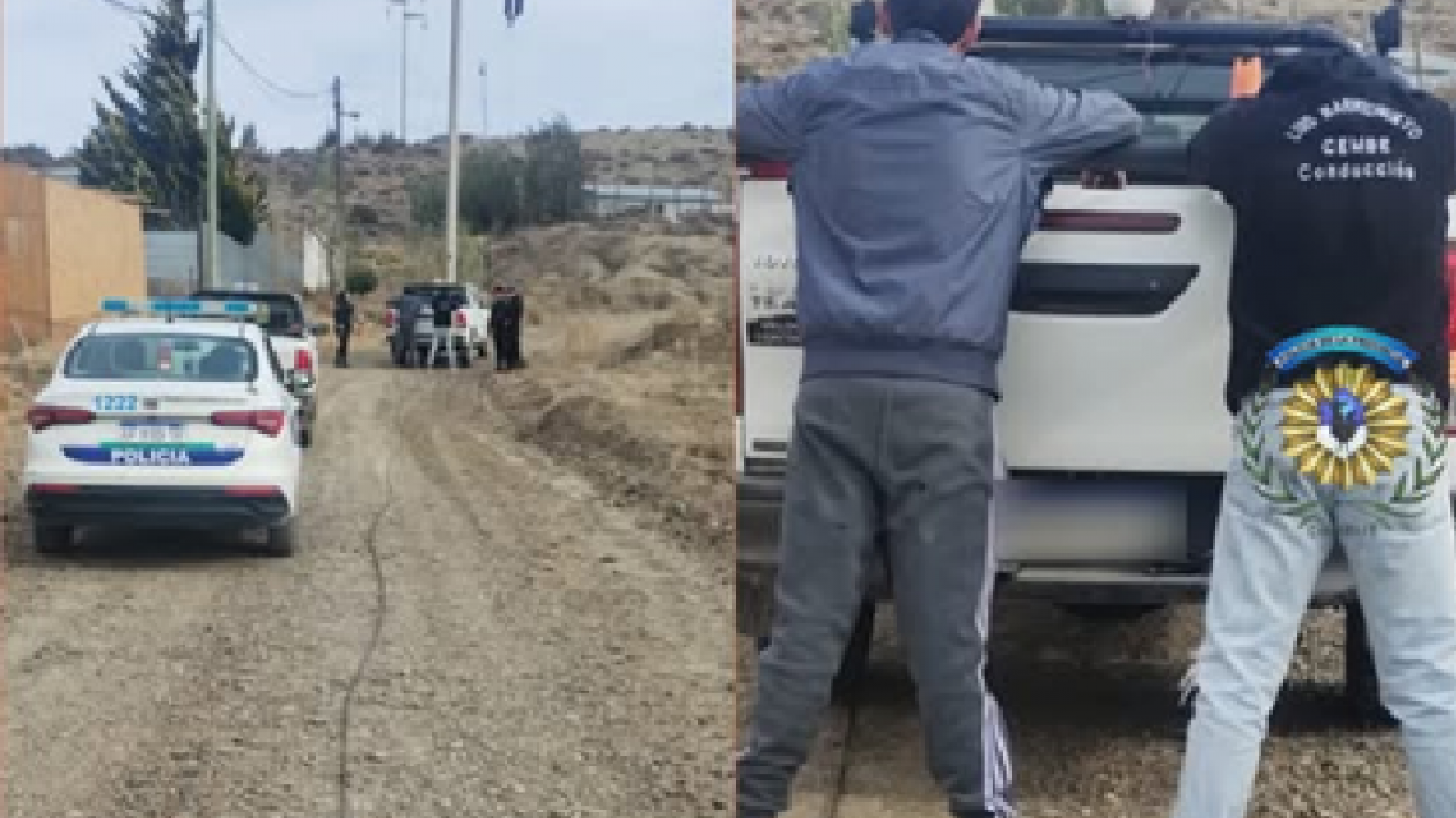 Infraganti: intentaron robar 100 metros de cable de alta tensión y terminaron detenidos en Laprida