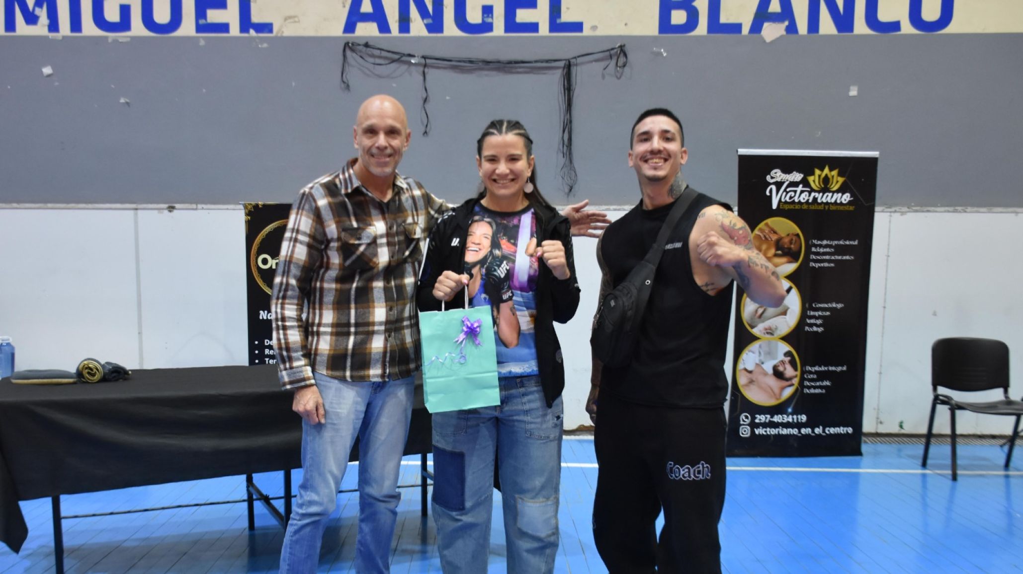 Comodoro recibió el seminario MMA de Ailin Pérez
