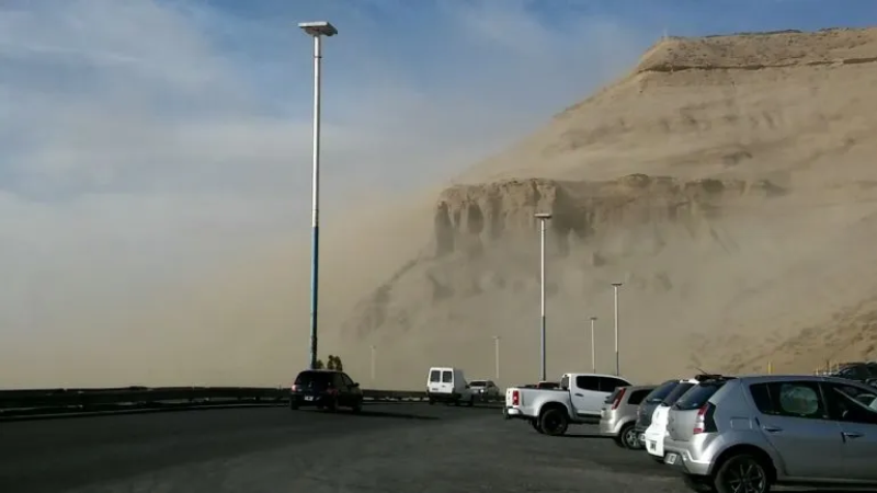 Alerta naranja para Comodoro y parte de Chubut
