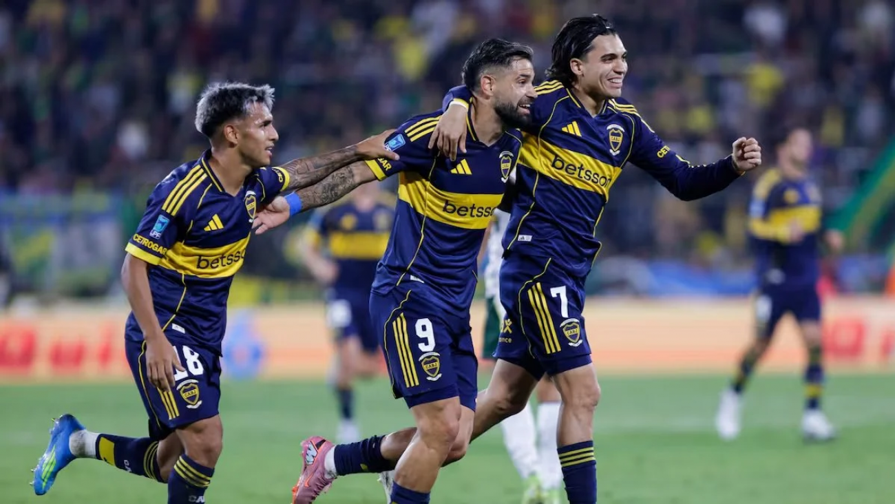 Boca goleó a Defensa y Justicia, quedó puntero y se metió en los playoffs