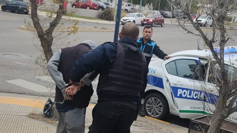 Saltó el portón de una casa para robar una bicicleta y terminó detenido