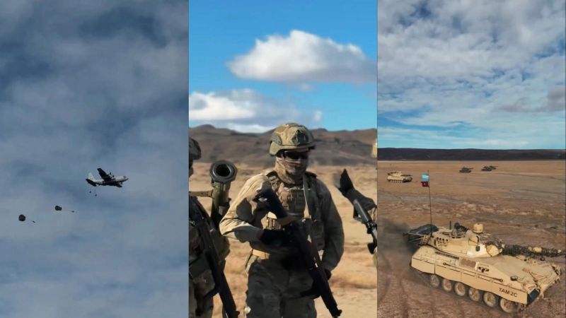 El Ejército Argentino completó el Ejercicio Kekén en el sur del país