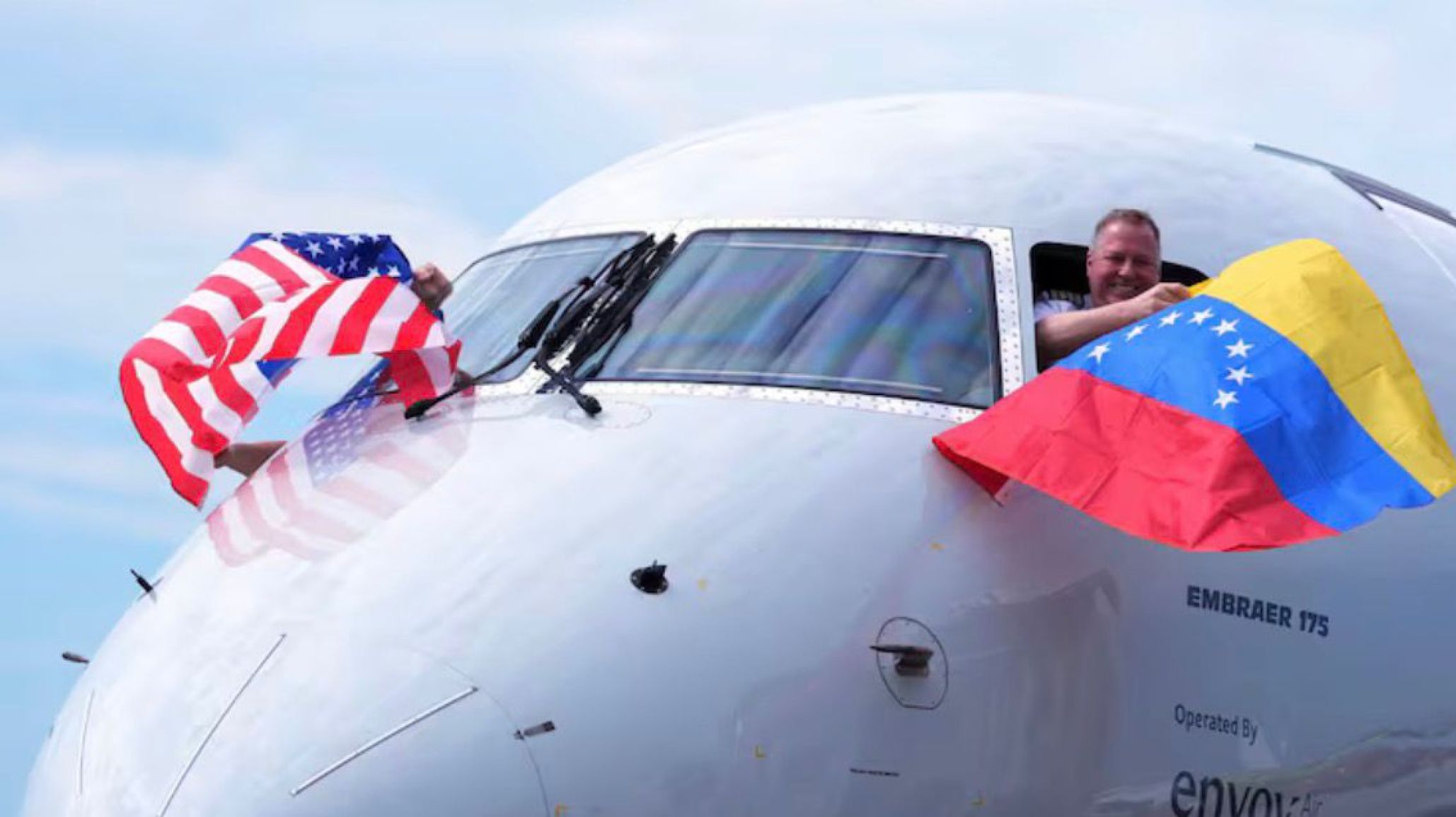 Tras siete años, se reanudaron los vuelos directos entre Estados Unidos y Venezuela