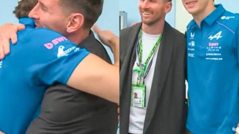 Lionel Messi dijo presente en el Gran Premio de Miami de Fórmula 1 junto a su familia