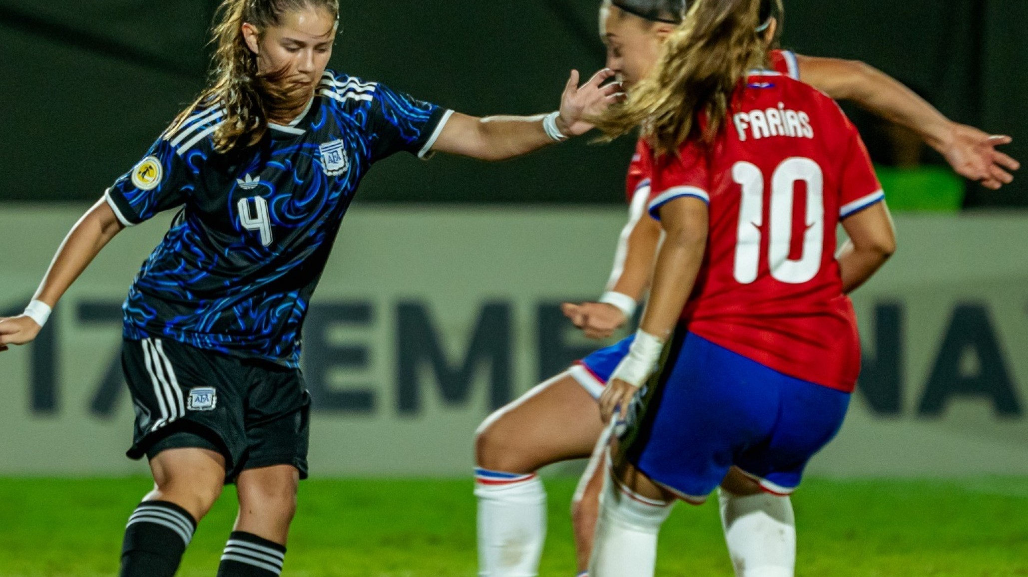 Con Emma Díaz como titular, Argentina igualó con Chile y es semifinalista de la CONMEBOL Sub 17