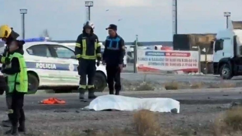Murió un motociclista en un choque frontal sobre la Ruta 3